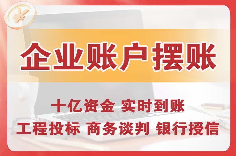 陆丰企业账户摆账